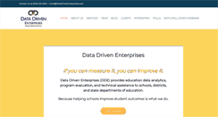 Desktop Screenshot of datadrivenenterprises.com